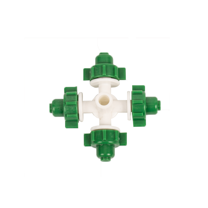 YR9822A 4-weg microverstuivingssproeierkop YR9822A 4-weg microverstuivingssproeierkop